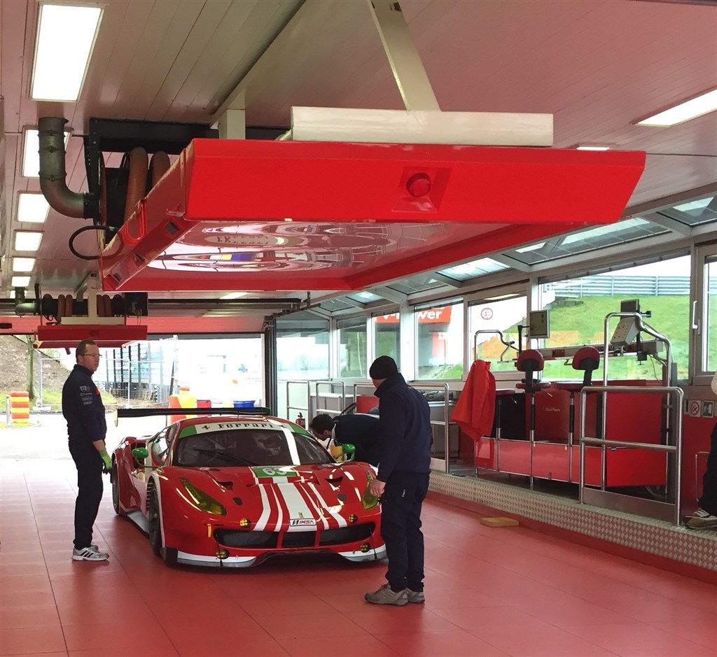 Fra testen på Fiorano
(Foto: Scuderia Corsa)
